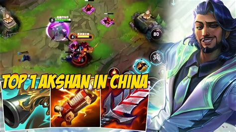 The King Of Akshan Top 1 Akshan Gameplay Season 11 Wild Rift Youtube