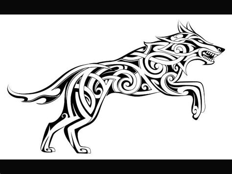 Discover More Than 84 Celtic Tribal Wolf Tattoo In Coedo Vn