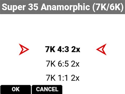 Super 35 Anamorphic 7k6k