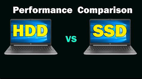 Ssd Vs Hdd Performance Comparison Explained In Detail Youtube