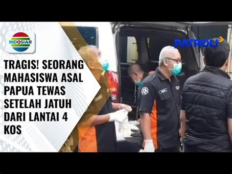 Tragis Mahasiswa Asal Papua Ditemukan Tewas Setelah Terjatuh Dari