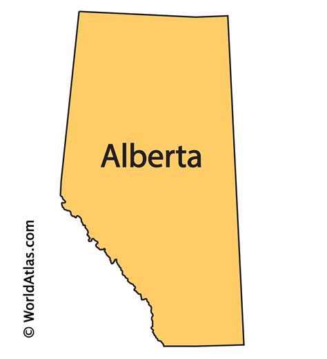 Alberta Maps Facts World Atlas