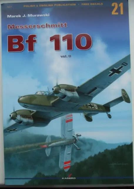 Messerschmitt Bf Vol Ii Kagero Monograph English Very Rare Eur