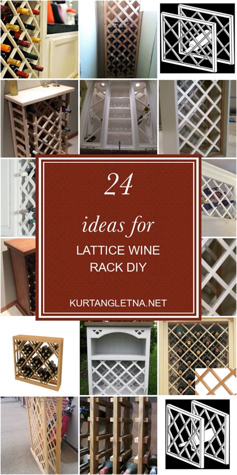 24 Ideas For Lattice Wine Rack Diy Home Ideas And Inspiration Diy