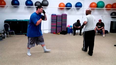 Master Bob Demonstrates Sanbo Techniques Mike And Daryl Sparring