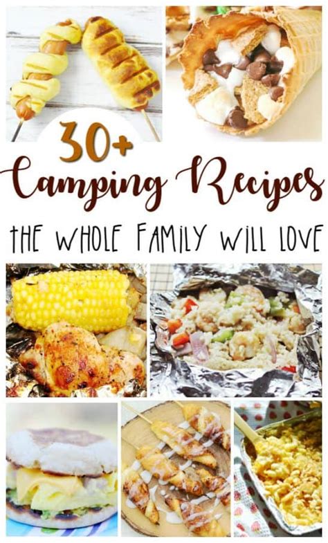 Camping Recipes The Whole Family Will Love - Bake Play Smile