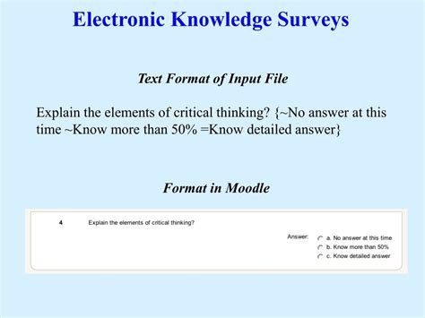 Ppt What Is A Knowledge Survey Powerpoint Presentation Free