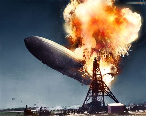 The Hindenburg Disaster Lakehurst NJ May 6th 1937 Hindenburg