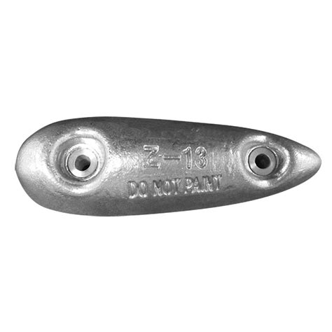 Teardrop Hull Anodes CMZ13S Bolt On Martyr Testing Site