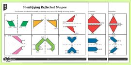 Drawing Translated 2D Shapes Differentiated Worksheet Worksheets