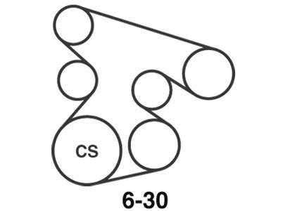 SOLVED SERPETINE BELT DIAGRAM ON 2005 HONDA PILOT Fixya