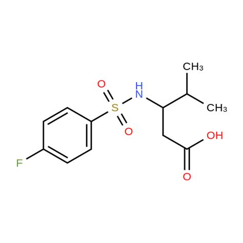 3 4 Fluorophenyl Sulfonyl Amino 4 Methylpentanoic Acid Ambeed