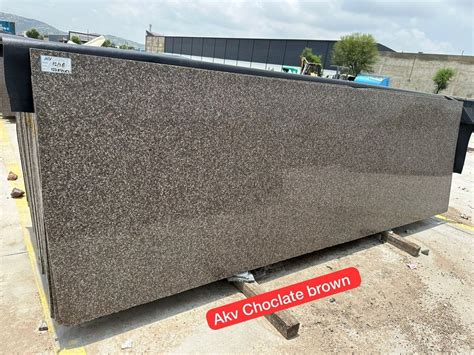 AKV Chocolate Brown Granite For Flooring Thickness 20 Mm At Rs 85 Sq