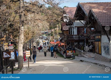 Streets Of A German Town In South America Editorial Stock Photo Image