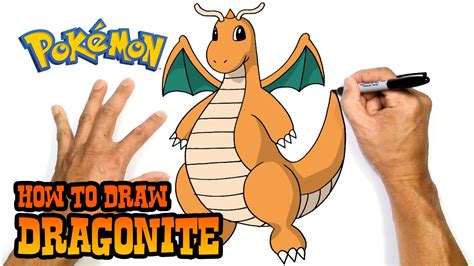 How to Draw Dragonite | Pokemon - YouTube