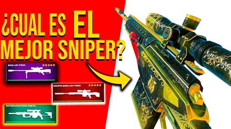 CUAL Es El MEJOR SNIPER De WARZONE 3 TEMPORADA 2 YouTube