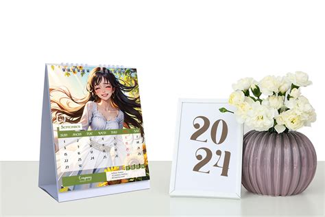 Anime Desk Calendar Design :: Behance