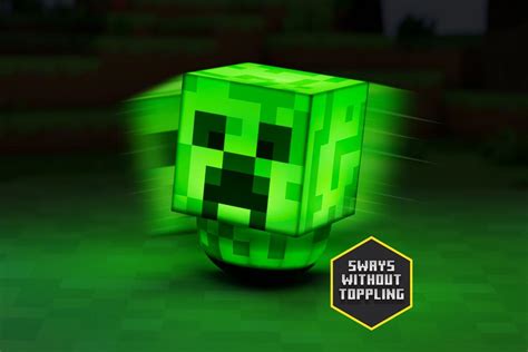 Paladone Minecraft Creeper Sway lempa modelis PP8089MCF žema kaina