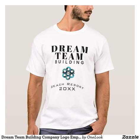 Dream Team Building Company Logo Employee T-Shirt | Zazzle