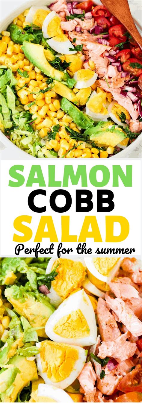 Salmon Cobb Salad Sims Home Kitchen