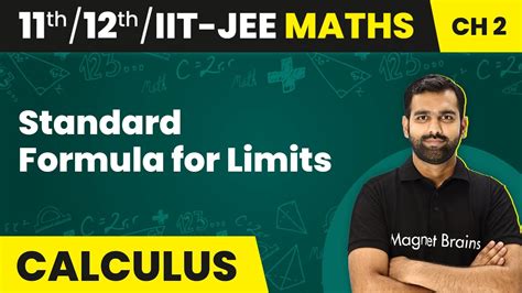 Standard Formula For Limits Limits Class 11 12 IIT JEE Maths