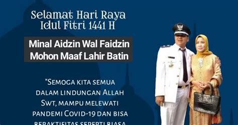 Kepala Desa Saga Mengucapkan Selamat Hari Raya Idul Fitri 1441 H