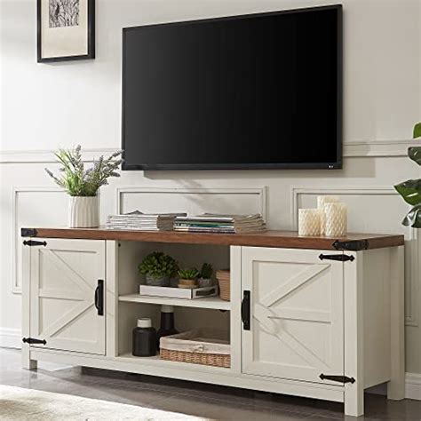 I Tested The Best Farmhouse TV Stand For My 75 Inch TV And Here S Why