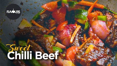 Sweet Chilli Beef Restaurant Style Chilli Beef Recipe Youtube