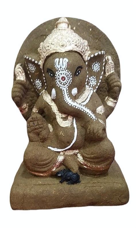 Eco Friendly Clay Ganesha Cow Dung Ganesha At Rs 485 Piece Bhopal