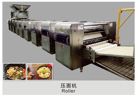 Automatic Fried Indomie Instant Noodle Production Line China Fried