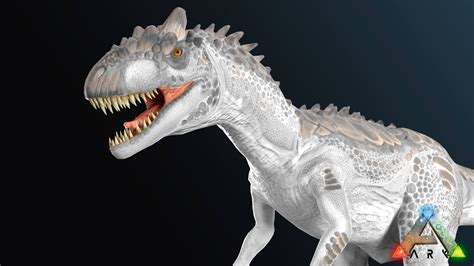 Ark Survival Evolved Allosaurus D Model By Cyberon Ck