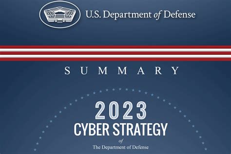 2023 DOD Cyber Strategy Industrial Cyber