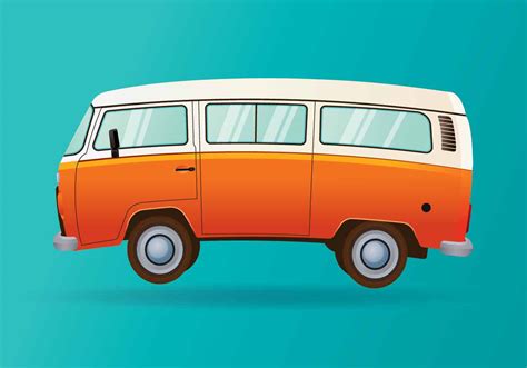 Vw Bus Vector Art, Icons, and Graphics for Free Download