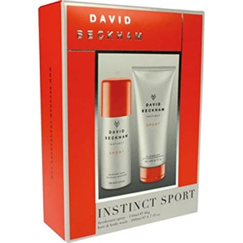 David Beckham Instinct sport Coffret Cadeau Comprenant Déodorant En