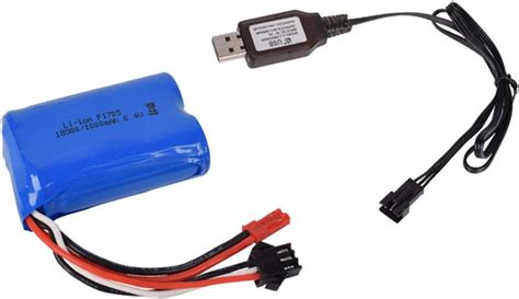 64v 1000mah Jst 2p Li Ion Battery Charger For Wltoys A303