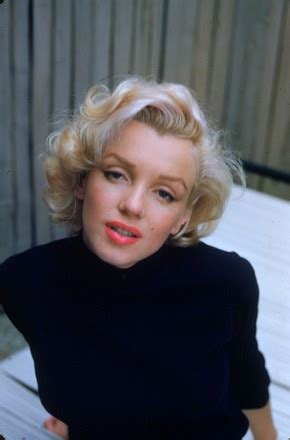 Actress Marilyn Monroe Home Editorial Stock Photo - Stock Image ...