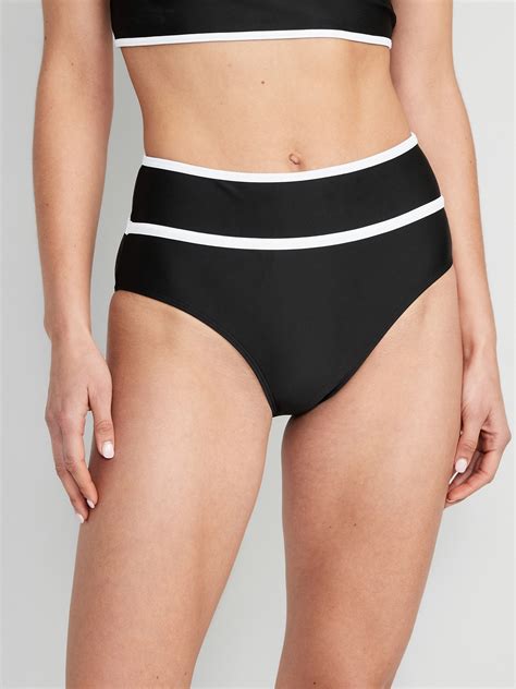 High Waisted Bikini Swim Bottoms Old Navy