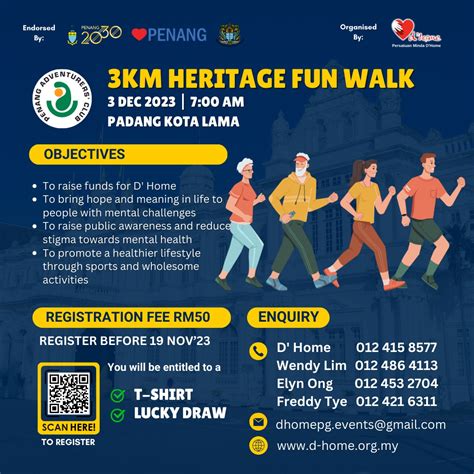 Happy Penang Carnival Km Heritage Fun Walk Howei Online Event