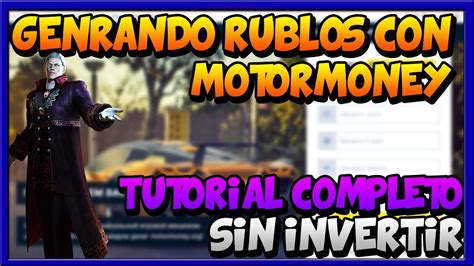 Como Ganar Rublos Con MOTORMONEY Tutorial Completo Pagos Instantaneos