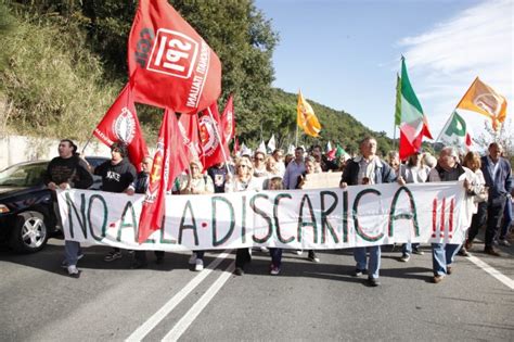 Riano In Corteo No Alla Discarica La Repubblica