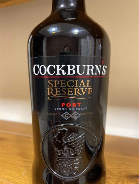 Cockburn S Special Reserve Port Wine Food Drinks Alcoholic