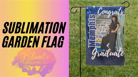 Sublimation Garden Flag Canva Design In 2024 Garden Flag Diy