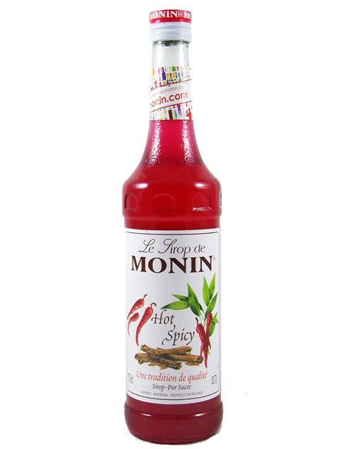 SIROP MONIN HOT SPICY 70CL Boissons Du Monde