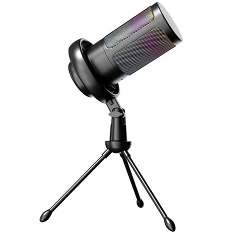 Орбита OT-PCS08 (OT-ERM16) RGB микрофон проводной конденсаторный (USB ...