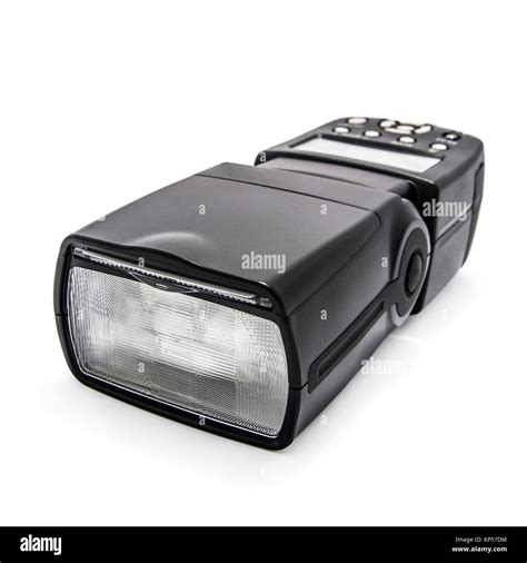 Digital flash on white Stock Photo - Alamy