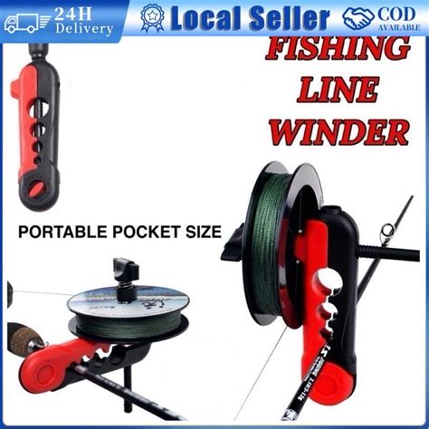 Portable Fishing Line Spooler For Various Sizes Rod Universal Fishing