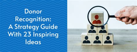 donor recognition  strategy guide   inspiring ideas