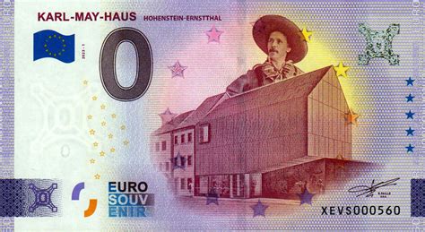 Null Euro Schein 0 Euro Karl May Haus Hohenstein Ernstthal 2023 1