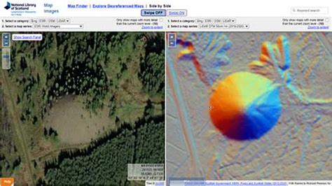 Using LiDAR layers for landscape research - Map images - National ...