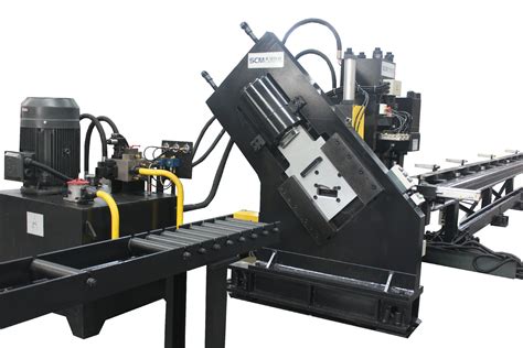 Tpl9004 16 CNC Hydraulic Punching Marking And Shearing Machine For